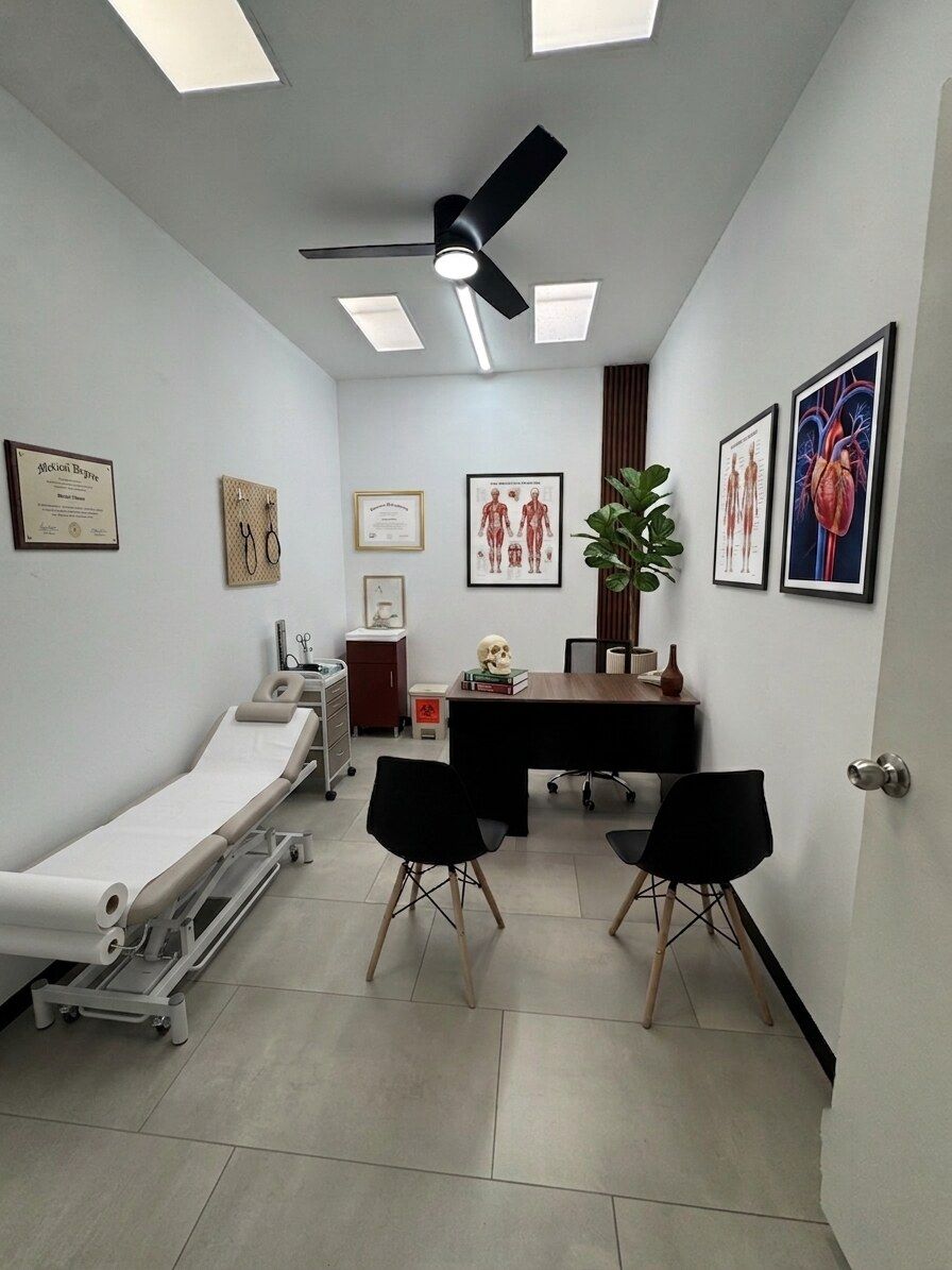 Interior de un consultorio en renta de Medical Haus